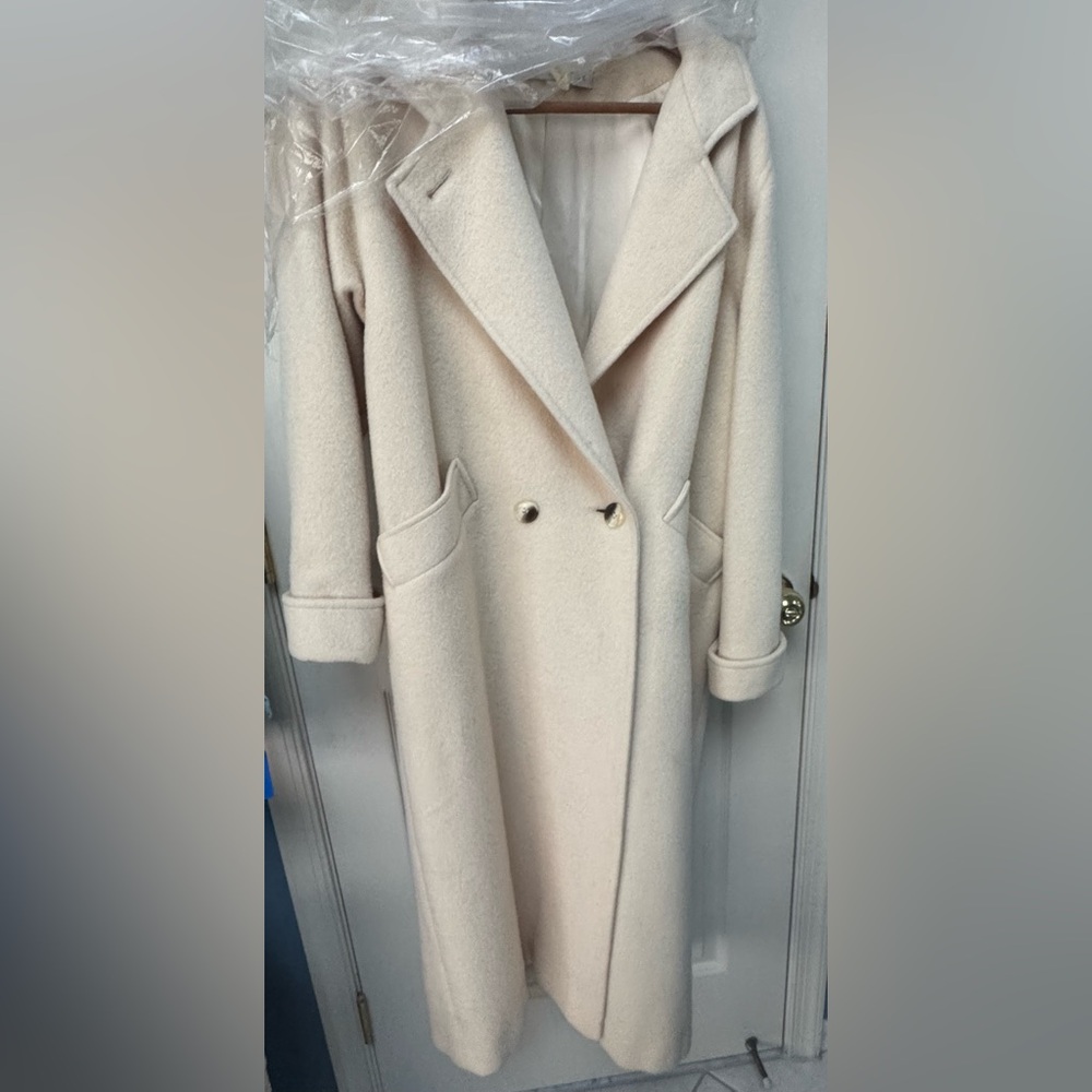 Larry Levine vintage wool long coat Women’s size 6